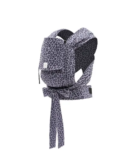 Stokke Babytrage Limas™ Half Buckle, Leopard Lilac - Babytrage für optimalen Komfort und Halt, vielseitig als Bauch- oder Rückentrage verwendbar, ideal ab Geburt.