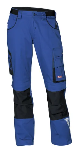 Fortis Herren-Bundhose twenty-four, blau/schwarz, Größe 56 - Robuste Bundhose für Herren, ideal für Handwerk und Freizeit, bietet optimalen Komfort und Bewegungsfreiheit.