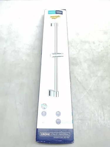 GROHE Vitalio Duschstange 60cm – ohne Bohren - Handbrausen – Elegante Duschstange mit verstellbarem Befestigungselement, einfache Montage ohne Bohren, inklusive Zubehör für sofortige Nutzung.