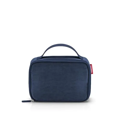 reisenthel Kühltasche thermocase twist navy OY4129 - Praktische Kühltasche zur sicheren Aufbewahrung von Cremes und Kosmetika. Ideal für lange Tage am Strand: schließt mit Reißverschluss, hat ein Steckfach und ein hochwertiges Thermo-Innenfutter.