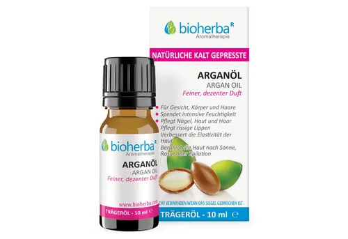 BIOHERBA R Pflege-Set Bioherba Arganöl Reines Argan-Trägeröl 10 ml