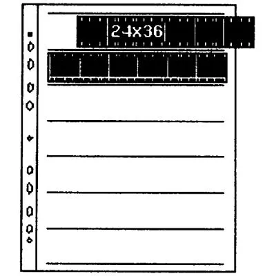 Kaiser Negativ-AblageblÃ¤tter P 35mm 7x6  25 Blatt von Kaiser