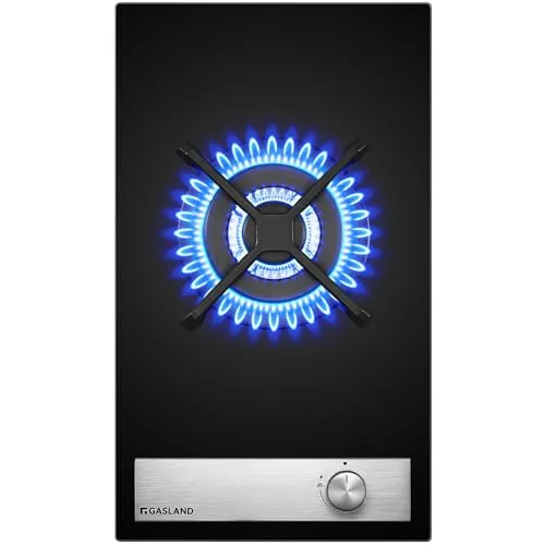 GASLAND GH12BF 30 cm Gas Einbau Kochfeld mit Wok Brenner