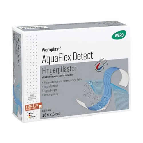 Weroplast AquaFlex Detect Fingerpflaster (18 cm x 2,5 cm)