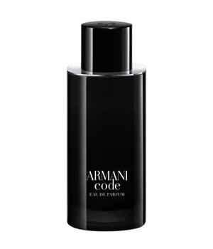 Armani Armani Code Eau de Parfum Refillable 125 ml - Eau de Parfum mit einem einzigartigen amberartigen, würzigen Duft, der in einem nachfüllbaren Flakon präsentiert wird – ideal für moderne Männlichkeit und nachhaltigen Luxus.