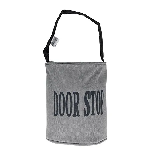 HOMESCAPES Türstopper Sack “Door Stop” Türpuffer mit Schlaufe in Grau 2600g