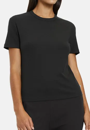 Marc O'Polo Kurzarmshirt Modern Move - Basic-Shirt aus elastischem Mix von Bio-Baumwolle und TENCEL™ Modal für ultimativen Komfort und Weichheit, ideal für gemütliche Stunden zu Hause.