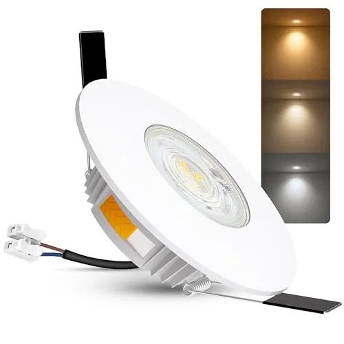 linovum CERBUS Einbauspot LED 230V flach Farbwechsel warmweiß/neutralweiß/kaltweiß