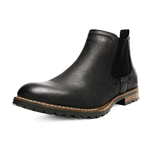 Bruno Marc Herren Chelsea Boots Wildleder Stiefel