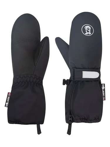 Trollkids Kids Troll Mitten XT 50, Black
