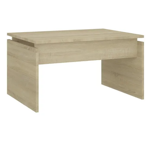 Couchtisch Sonoma-Eiche 68x50x38 cm - Tisch aus Holzwerkstoff in Braun, ideal für gemütliche Wohnzimmer, mit stabiler Bauweise und modernem Design.