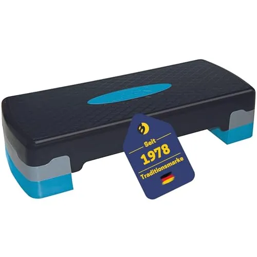 BEST SPORTING Multi-Fitness Stepper - Höhenverstellbar für individuelles Training - Balanceboards - 2-fach höhenverstellbarer Stepper (10cm/15cm) mit max. 100 kg Belastbarkeit, ideal für Ausdauer- und Muskeltraining zu Hause.