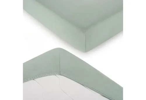 Blumtal Spannbettlaken Blumtal Basics 100% Baumwolle, Baumwolle, Gummizug: Rundum, (1 Stück), Jersey Bettlaken - atmungsaktiv, strapazierfähig und faltenfrei