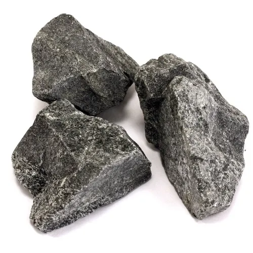Saunasteine Olivin Diabas Premium Heizsteine 5-9 cm Aufgusssteine 20 kg Zubehör