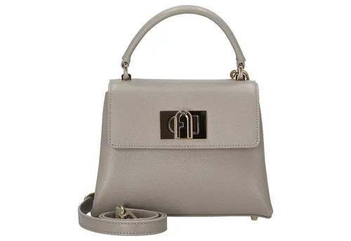 Furla 1927 Mini Handtasche - Damen | Grau WB00109-ARE000-4897S - Elegante Furla 1927 Mini Handtasche aus genarbtem Leder in stone gray. Ideal für stilvolle Auftritte und praktische Begleiter im Alltag.
