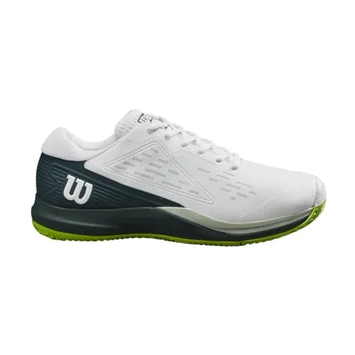Wilson Herren Rush Pro Ace Clay Tennis Shoe - Herren-Sneaker mit 4D Support Chassis für höchste Stabilität und Kontrolle, ideal für schnelle Bewegungen auf dem Platz.