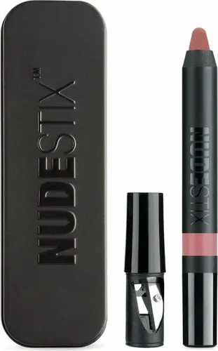 Nudestix Intense Matte Lip And Cheek Pencil - Pixi (2,8 g) - Vielseitiger Lippen- und Wangenstift mit matter, sanfter Textur. Diese hochpigmentierte Formulierung bietet langanhaltende Farbe und bleibt weich. Ideal für ein perfektes Make-up ohne Verblassen.
