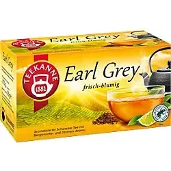 Teekanne Origins Earl Grey mit Bergamotte und Zitrone von Teekanne