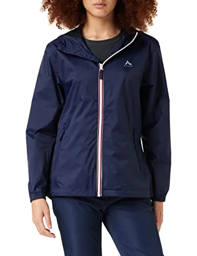 McKINLEY Damen Regenjacke Kereol III - Wind- und wasserdicht - Funktionsjacke mit AQUABASE 6.6-Beschichtung, leicht verpackbar und ideal für nasse Wanderungen.