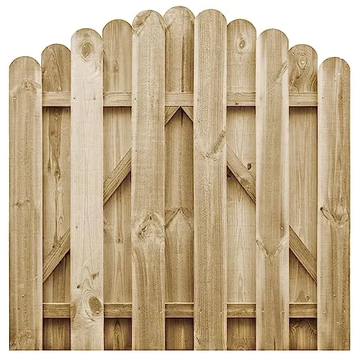 vidaXL Kiefer Imprägniert Gartentor 100x100cm