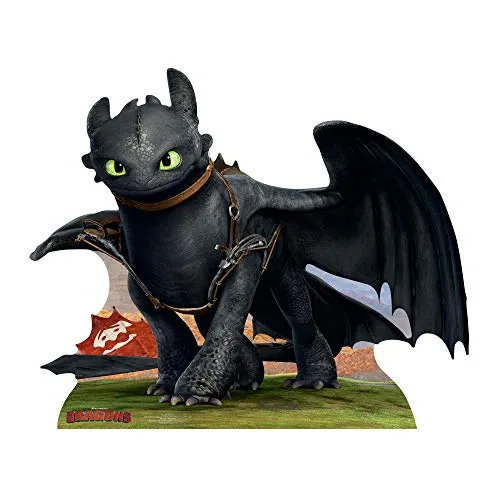 StarCutouts Pappaufsteller (Stand Up) Drachenzähmen leicht gemacht - Toothless