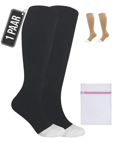 RELIEF Ohne Zehen Kompressionsstrümpfe Damen und Herren