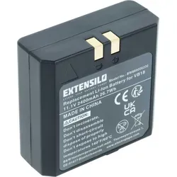 EXTENSILO Akku für Flashpoint FPLFSMZLRB - Hochleistungswechselakku 2400 mAh - Leistungsstarker Li-Ion Akku (2400 mAh) für Blitzgeräte. Ideal für professionelle Anwendungen, wartungsarm und langlebig. Kompatibel mit vielen Modellen, sorgt für optimale Einsatzzeiten.