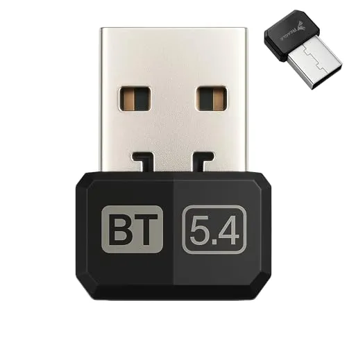 Reagle Bluetooth 5.4 USB Adapter – Nano Mini Dongle für PC & Laptop, Sender & Empfänger, 20 m Reichweite, Plug & Play, Windows 7/8/10/11 kompatibel