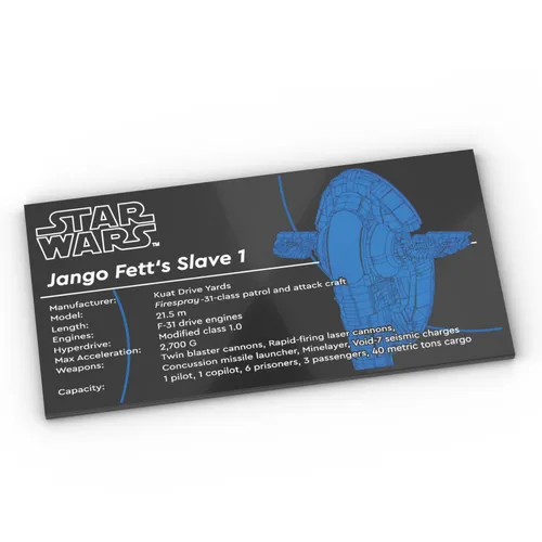 LEGO Star Wars Minifigur - Boba Fett - Set 75409 - LEGO (R) Komplette Sets & Packs, limitierte Auflage der beliebten Boba Fett Minifigur aus der Ultimate Collector Series für Sammler und Star Wars Fans.