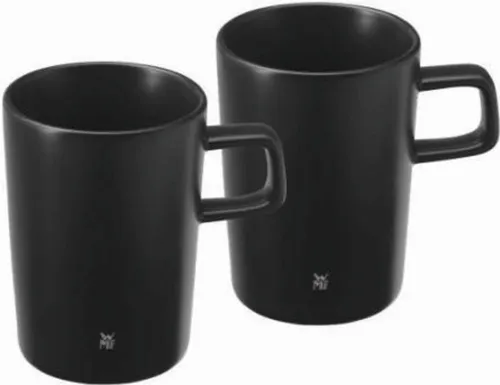 WMF KINEO Kaffeetassen Set 2 Stück schwarz spülmaschinenfest