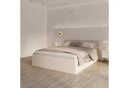 thematys Stauraumbett PANAMA mit Bettkasten & Lattenrost – 120x200 bis 180x200 cm - Modernes Stauraumbett mit großem Bettkasten und Lattenrost. Ideal für platzsparende Lösungen und stilvolle Schlafzimmer. Erhältlich in verschiedenen Größen, überzeugt durch zeitlose Designs in Weiß oder Eiche.