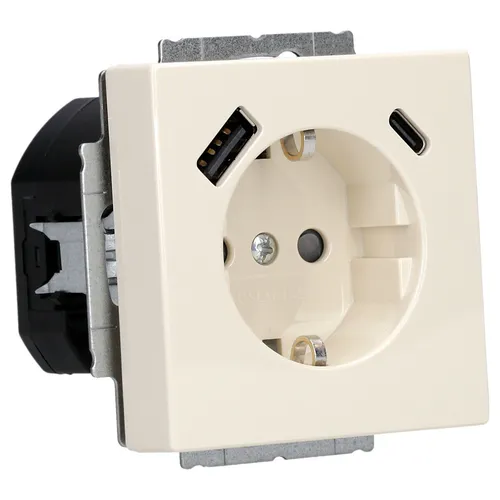 Busch-Jaeger SCHUKO® USB Steckdosen-Einsatz -Safety+ von Busch-Jaeger