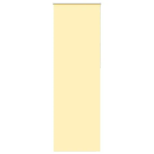vidaXL Verdunkelungsrollo Gelb 80x230 cm in gelb von vidaXL