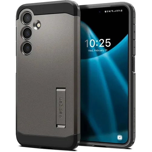 Spigen Tough Armor Hülle für Samsung Galaxy S24 in grau von Spigen