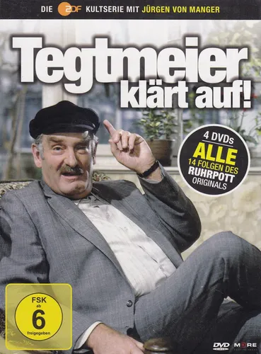 Tegtmeier klärt auf! 4 DVDs Neu - Filme: Tegtmeier klärt auf! - Humorvolle Aufklärung mit 4 unterhaltsamen DVDs für Filmfans und Comedy-Liebhaber.