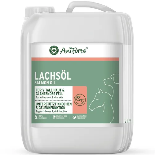 AniForte Lachsöl für Hunde & Pferde 5 Liter von AniForte