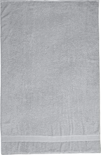 REDBEST Badetuch Chicago Silber Größe 100x150 cm in silber von REDBEST