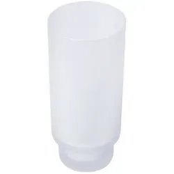 Keuco Echtkristall Einsatz Edition 11 - Mattiert für Bürstengarnitur - Klobürsten - Mattierter Echtkristall Einsatz für stilvolle Badezimmergestaltung und einfache Reinigung.