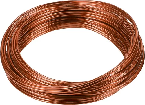 mumbi Basteldraht Basteldraht Aluminium Braun 10m, 2mm stark – Schmuck- & Dekodraht DIY