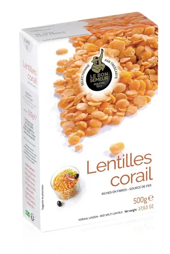 LE BON SEMEUR - Rote Corail Linsen 500g 5,98 €/kg