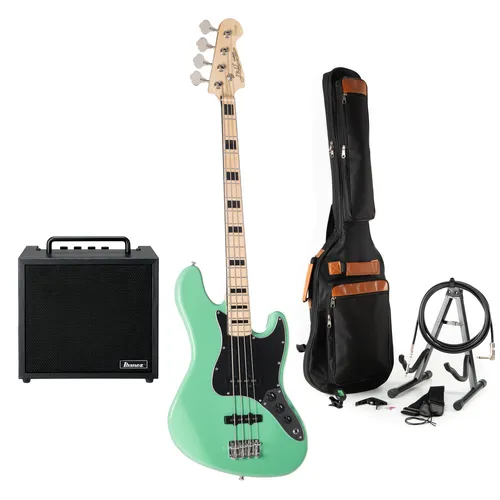 E Bass Anfänger Set J & D JB Vintage 1975 SFGR & IBZ10