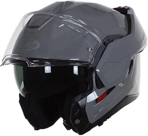 HJC i100 Motorradhelm Farbe N. Grey XL - Motorradhelm mit modernem Design und optimalem Schutz, ideal für anspruchsvolle Fahrer.