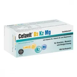 Produktbild Cefavit D3 K2 Mg 4.000 I.E. Hartkapseln