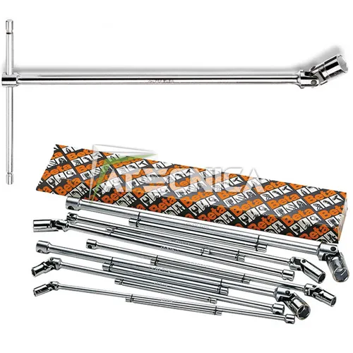Set 7 T-Schlüssel Mit Gelenkigem Sechskant-Bit Beta 952 /S7 Von 8 Bis 19 Mm