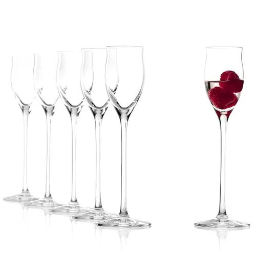 Edelbrand/Grappa Glas Quatrophil - 6er Set von Stölzle - Elegante 65ml Kelchgläser für Edelbrand, Grappa & Likör – perfekt für stilvolle Anlässe und um Ihre Gäste zu beeindrucken.