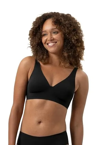 Mey Tagwäsche Simply Better Invisibles Damen Bustiers Schwarz (M) - Klebe-BHs mit bügellosem Design für sanften Halt und maximalen Komfort, ideal für den Alltag ohne Druckstellen. Extra flache Nähte sorgen für ein unsichtbares Finish unter enger Kleidung.