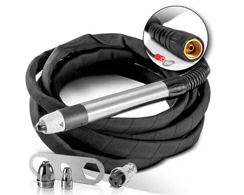 STAHLWERK P-80 CNC Brenner 5 Meter - Plasmaschneider mit Edelstahlgehäuse, ideal für CNC Tische. Hochwertige Bauweise, einfache Montage und sofort einsatzbereit mit enthaltenen Verschleißteilen.