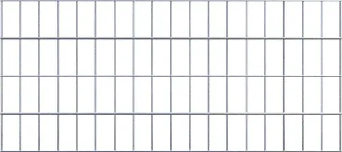 Gitter 5 x 10 cm Maschenweite - Maße: 90 x 40 cm von Gabiona