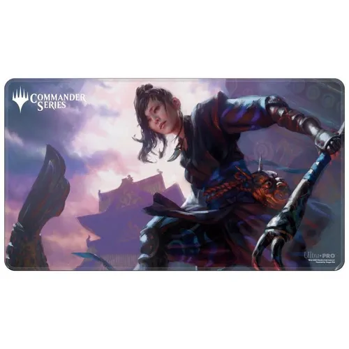 ULTRA PRO Magic The Gathering Commander Series Yuriko Spielmatte - Sonstiges Spielkonsolenzubehör mit lebendigem Artwork und rutschfester Unterseite, die optimalen Schutz und Stabilität während des Spiels bietet.