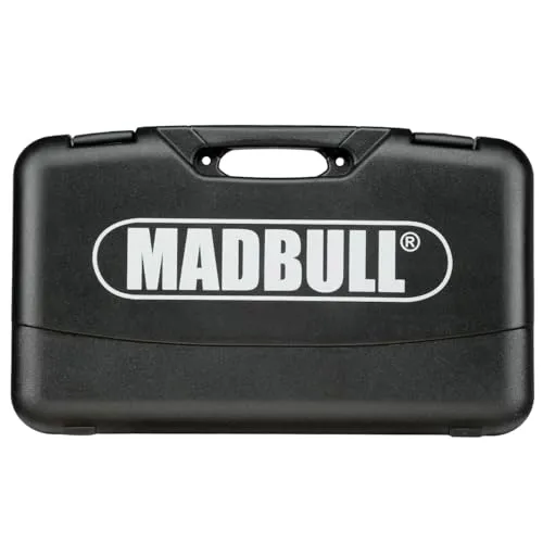 MadBull Pistolenkoffer Deluxe – Waffenkoffer abschließbar mit Zahlenschloss, gesetzeskonform & zugriffsicher, robuster Hartschalenkoffer mit Schaumstoff, für Softair CO2 Schreckschuss & MP7, 50 cm